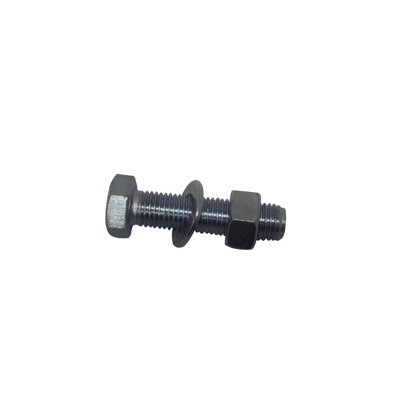 BZP HT Set Screws c/w nuts & washers
