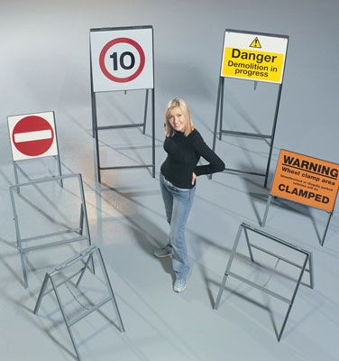 450x450mm Single Sided Stanchion