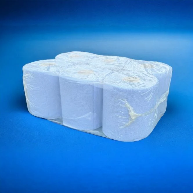 Blue JaniCare® 2 Ply Centrefeed paper Wiper Rolls - Case of 6