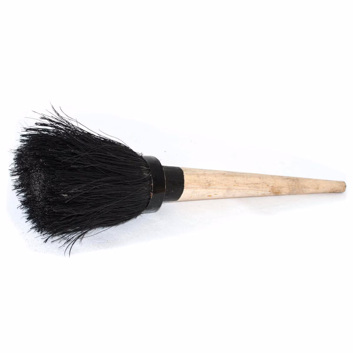 Turks Head Tar Brush - Short Handle (With Natural Coco Fill)